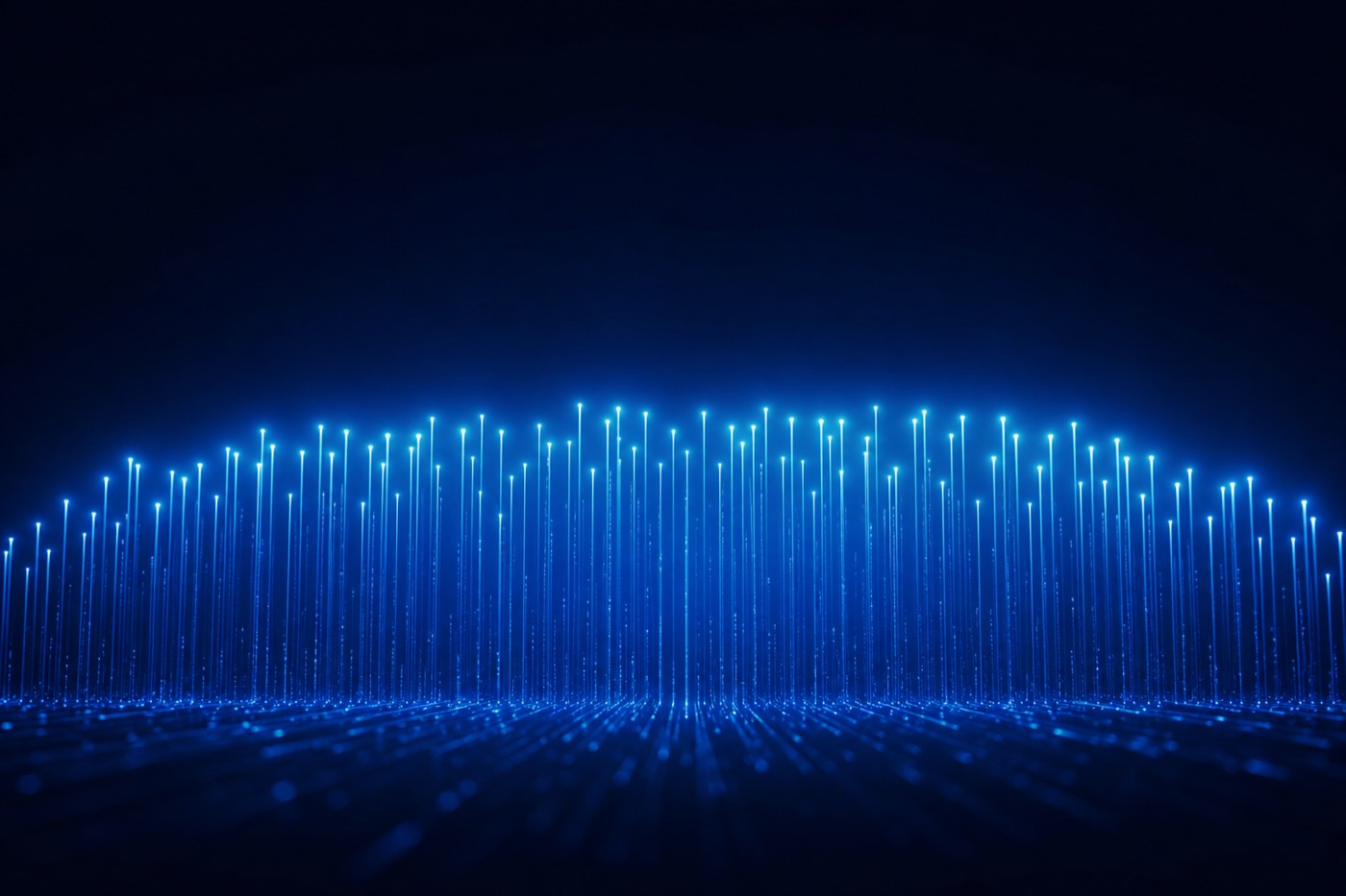 Abstract visualization of an entire sales floor lifting together